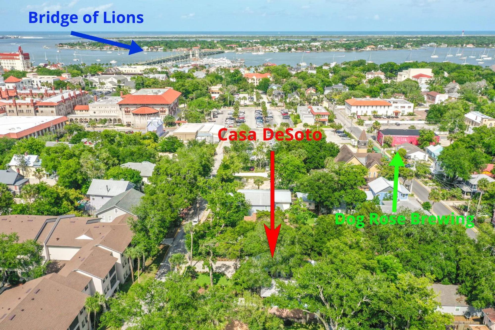 Casa Desoto - Luxury Downtown Oasis Villa เซนต์ออกัสติน ภายนอก รูปภาพ